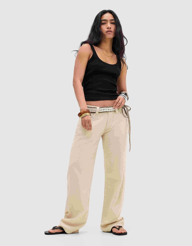 BDG By Urban Outfitters - Kayla Lowrider Linen Trousers