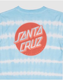 Santa Cruz - Other Dot Redux SS Crop Tee - Teens