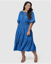 Indigo Tonic - Skye Chambray Midi Dress