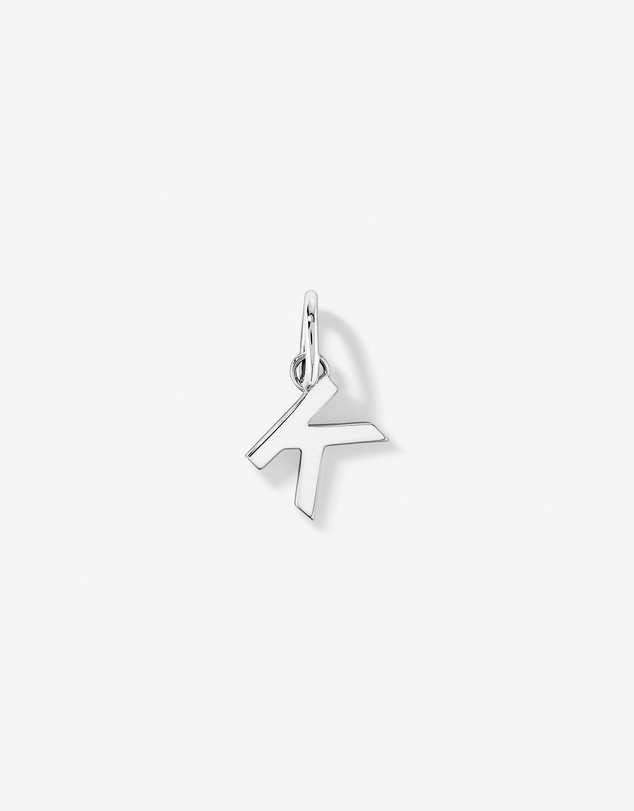Michael Hill - Letter K Initial Pendant in Sterling Silver