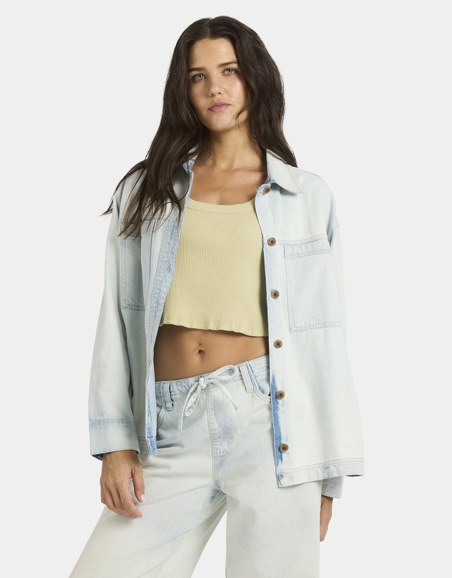 Billabong - Womens Jade Long Sleeve Oversized Shacket