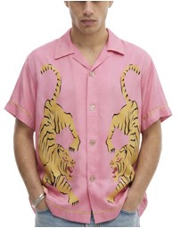 THE TALES - Crouching Tiger Silk Shirt