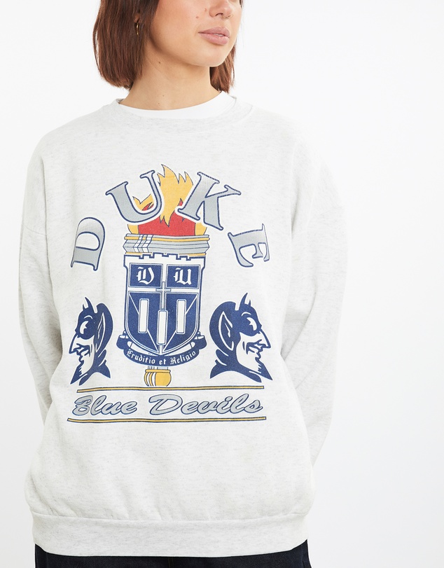 Vintage by The Real Deal - Pre Loved - 90s NCAA Duke Blue Devils Sweatshirt