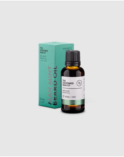 The Groomed Man Co - Man Mint Beard Oil
