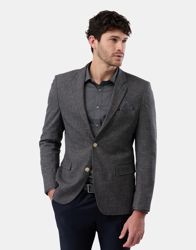 Brooksfield - Textured Plain Blazer