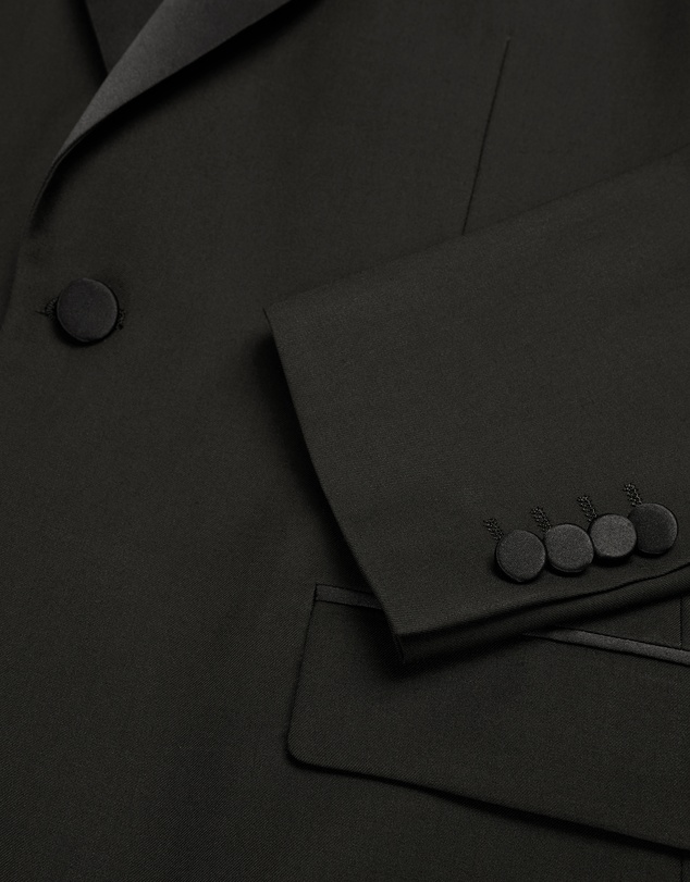 Politix - Riley Black Tie Chintz Tuxedo