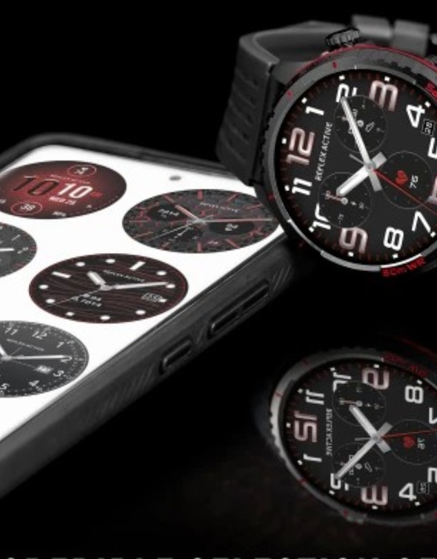 Reflex Active - Reflex Active SeaVenture 5ATM Black Red Watch