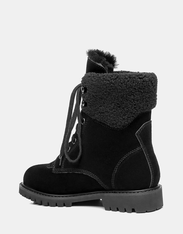 EVERAU - Australian Shepherd Ugg Mina Cow Suede Upper Martens