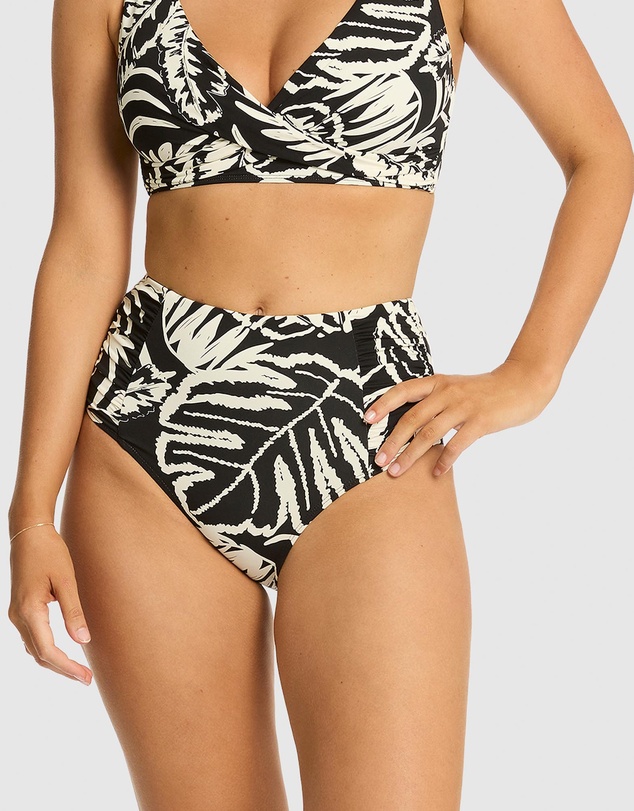 Sea Level Australia - High Waist Gathered Side Pants