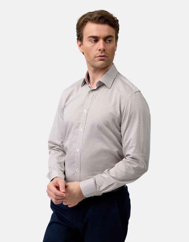 Brooksfield - Premium Print Shirt