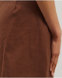 Atmos&Here - Zadie Mini Wrap Buckle Skirt