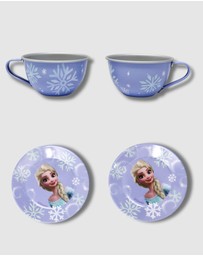 Disney Frozen 2 by Pink Poppy - Disney Frozen Elsa Magic Touch Picnic Basket Tea Set