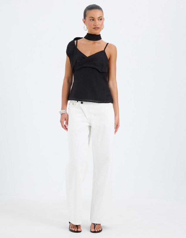 Calli - Estelle Scarf Top