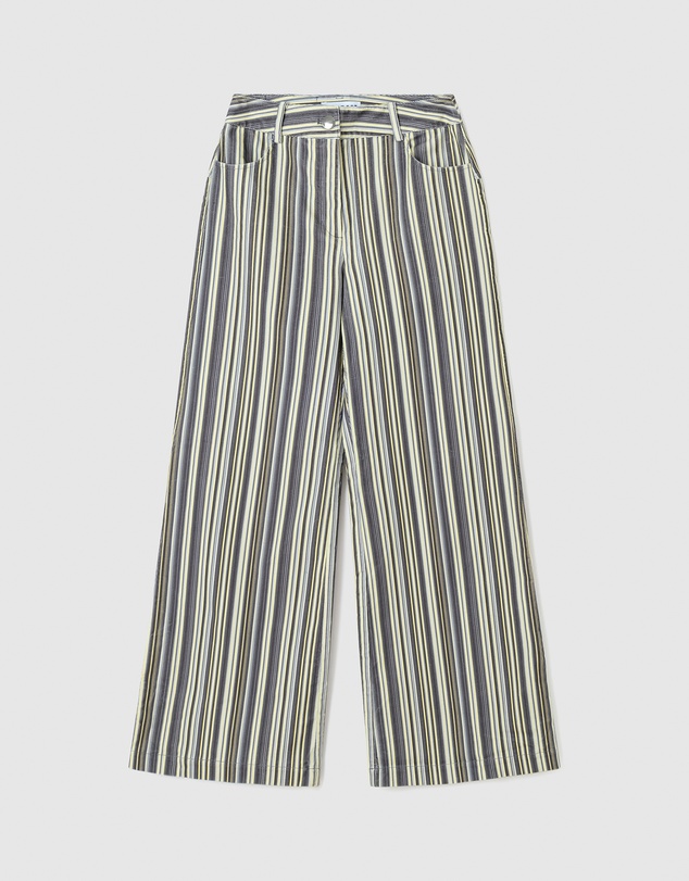 Laagam - Holly Corduroy Striped Pants