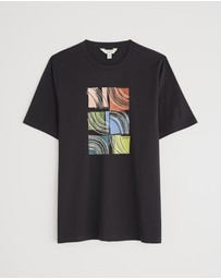 Seasalt - Seasalt Cornwall Black Midwatch T-Shirt