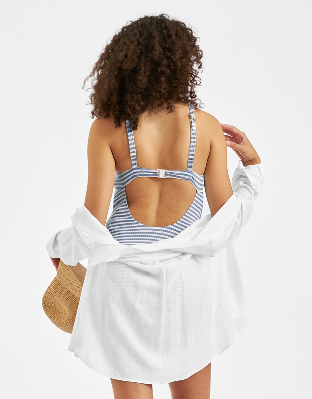 Ripe Maternity - Dune Stripe One Piece
