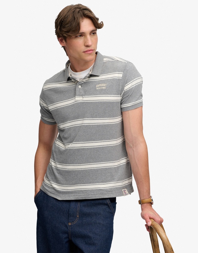 Superdry - Vintage Stripe Jersey Polo