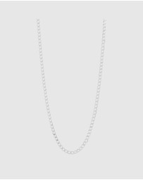 Najo - Marchioness Silver Chain Necklace (45cm+ext)