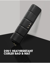 ghd - heat-resistant hot brush bag & mat