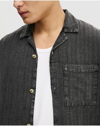 Cotton On - Washed Box Fit Short Sleeve Shirt