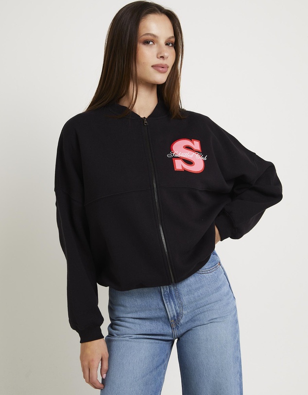 Subtitled - California Club Zip Bomber Jacket