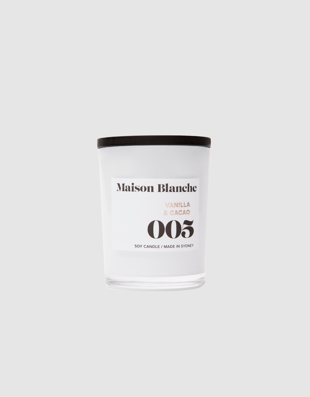Maison Blanche - 005 Vanilla & Cacao - Small Candle