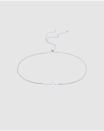 Elli Jewelry - Bracelet Ball Cross in 925 Sterling Silver