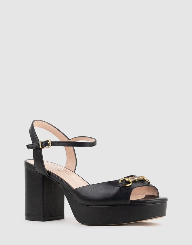 Edward Meller - RULIA80 Platform Sandal with Trim