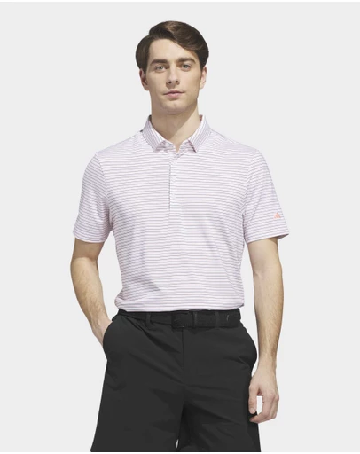adidas Performance - ULTIMATE365+ THREE COLOR STRIPE POLO SHIRT Mens