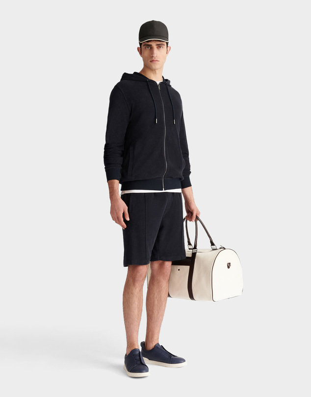 Peckham Rye  - Peckham Rye Towelling Full Zip Hoodie