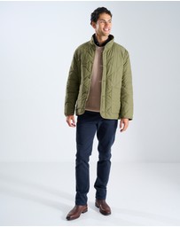 3 Wise Men - 3 Wise Men Quilted Jacket Forest