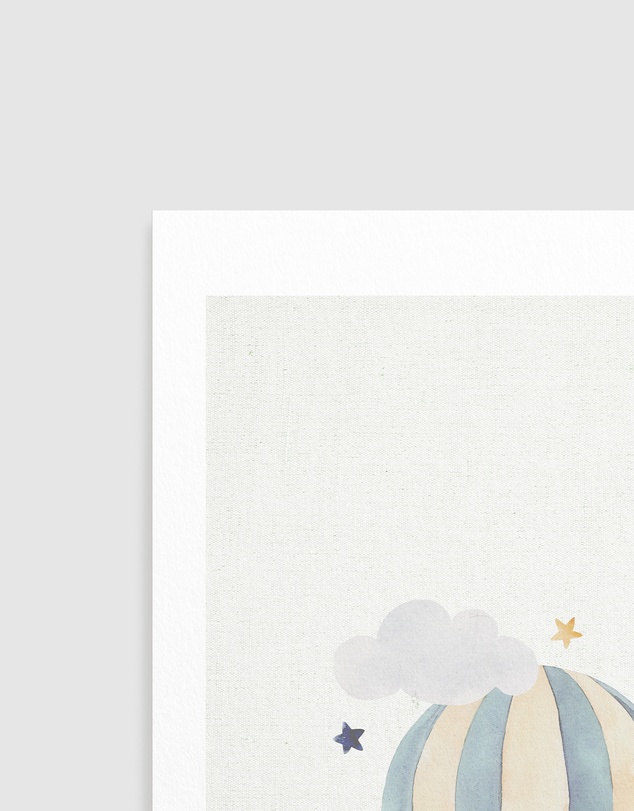 Olive et Oriel - Sky Friends On Linen II