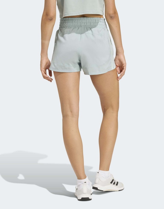 adidas Performance - Pacer Workout Woven High Rise Shorts Womens