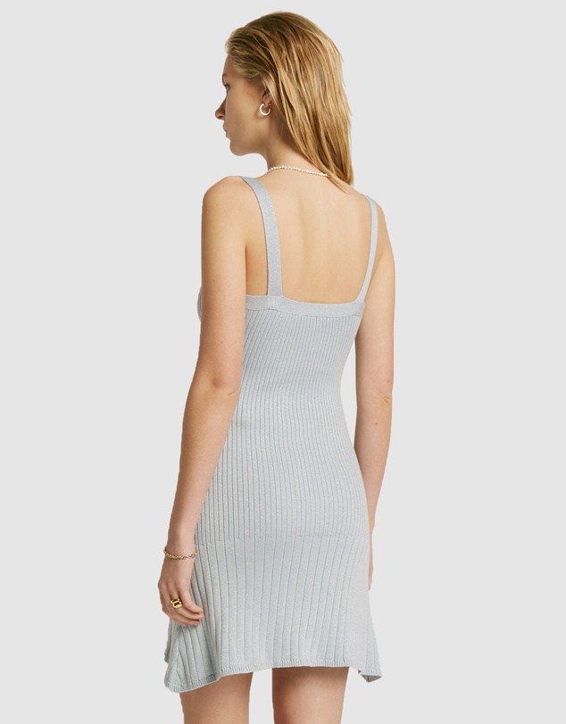FRIEND of AUDREY - Santa Monica Lurex Mini Dress