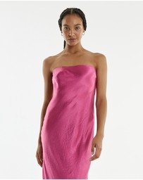 Third Form - Crush Bias Strapless Dress
