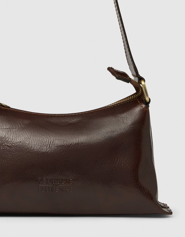 Florence - The Laura Brown Leather Shoulder Bag