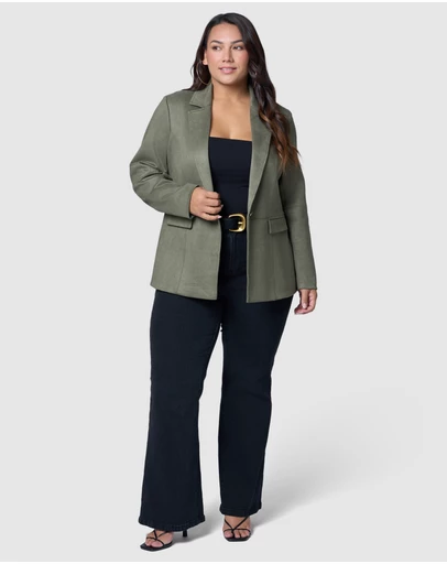 Sunday In The City - Shade Suede Blazer