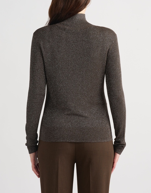 David Lawrence - Flores Sparkle Roll Neck Knit Jumper