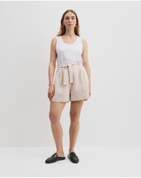 Country Road - Linen Scoop Neck Tank