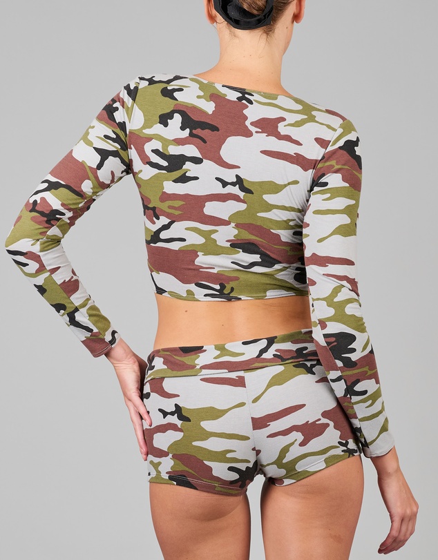 Love and Nostalgia - Love Is A Battlefield Cross Front Top