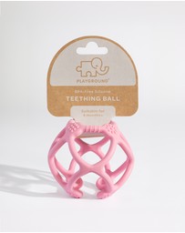 Playground - Silicone Teething Ball - Light Pink