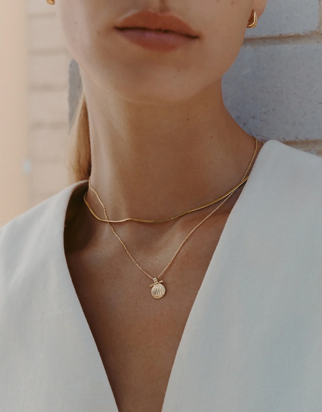 Kirstin Ash - Rise Coin Necklace