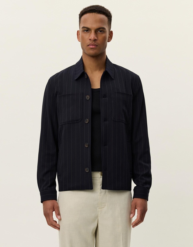 Les Deux - Marseille Pinstripe Hybrid Jacket