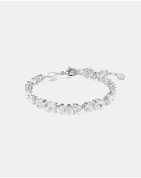 Swarovski - Mesmera Bracelet, Mixed Cuts, White, Rhodium-Plated