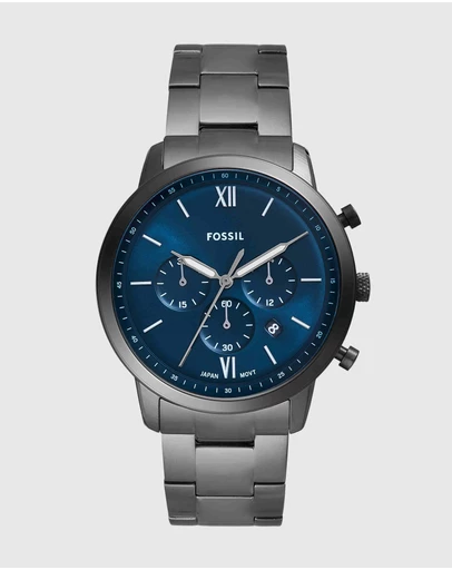 Fossil - Neutra Gun-Metal Chronograph Watch