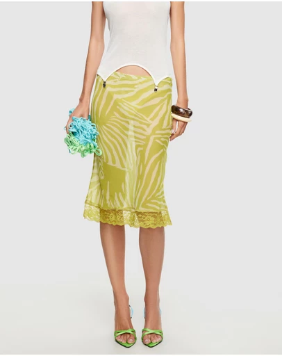 Lioness - Babydoll Midi Skirt
