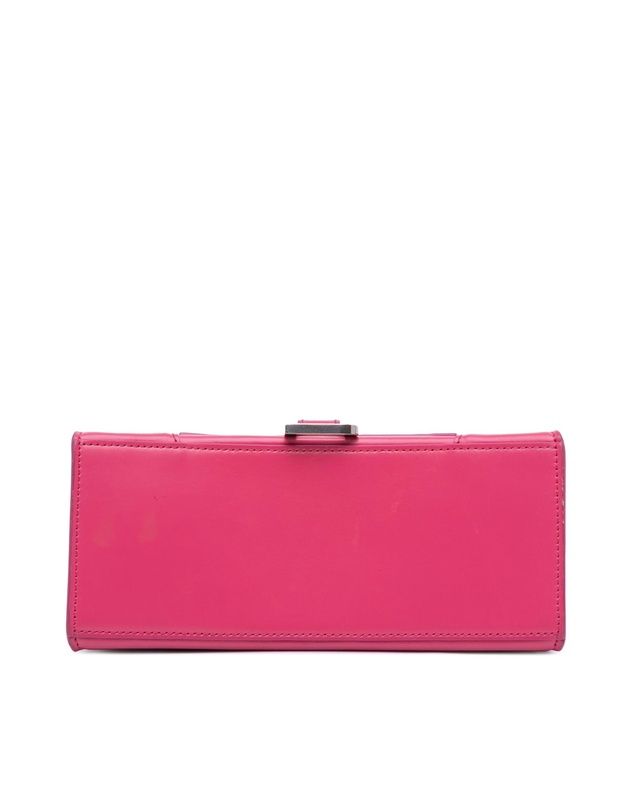 Pre-Loved by Azura Reborn - Pre-Loved Small Shiny Box Calfskin Hourglass Satchel