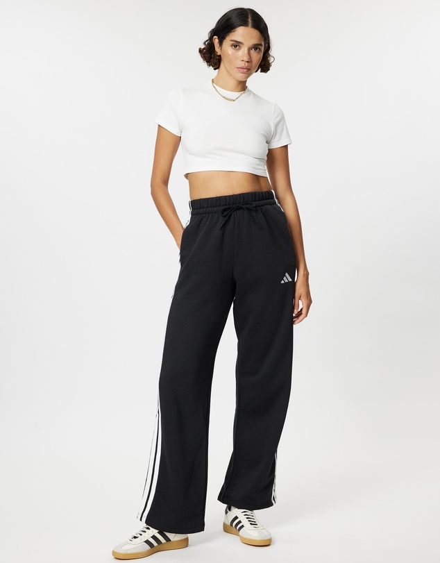adidas Sportswear - Essentials 3-Stripes Open-Hem Fleece Pants
