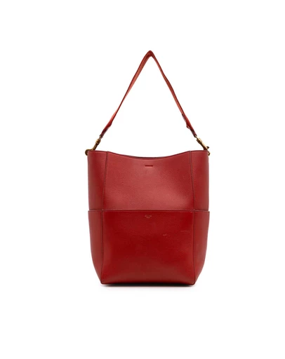 Pre-Loved by Azura Reborn - Pre-Loved Medium Leather Seau Sangle Bucket Bag