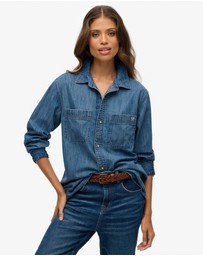 Superdry - Denim Oversized Shirt